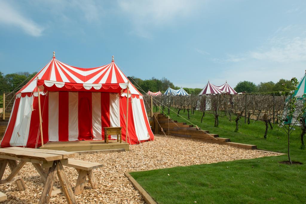 Hotel Leeds Castle Knights Glamping Exteriér fotografie