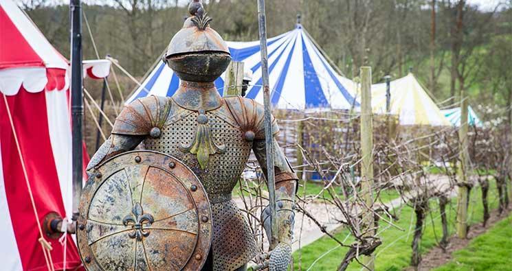 Hotel Leeds Castle Knights Glamping Exteriér fotografie